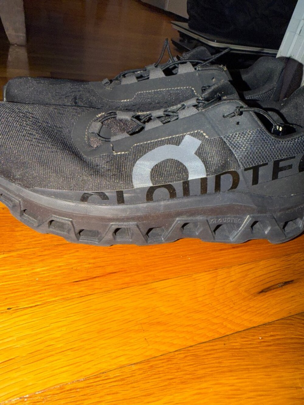 On Running Cloudmonster "Black" — Men's Size 13